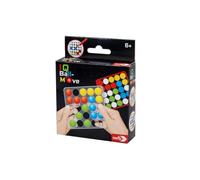 Noris 606134744 - Gioco IQ Ball-Move (gioco di logica a partire dai 6 anni), gioco intelligente per 1 persona in formato compatto con 20 modelli e carte vuote, jogging al cervello per bambini e adulti