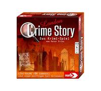 Noris 606201970 Crime Story London - Gioco di Carte da crimine basato sulla Storia, dai 12 Anni in su