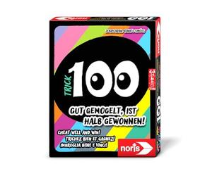 Noris 606262066 - Trick 100 (Gioco di Carte a Partire da 8 Anni) - Gioco Veloce per Bluffen & Zocken per 2 - 6 Giocatori, Circa 15 Minuti di Durata per Gioco