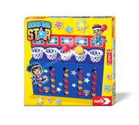 Noris Dunking Star 606062095 - Il gioco di abilità e lancio veloce per tutta la famiglia, dai 4 anni in su, per 2 giocatori
