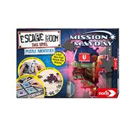 Noris Escape Room Adventure Mission Mayday - Famiglie e Gioco da Tavolo per Gli Appassionati di Puzzle, incl. 3 Casi, dai 14 Anni in su, Small, 606102060