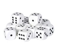Noris Games 606154361 15 - Cubo per Occhi in plastica, Colore: Bianco