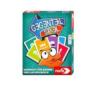 Noris opposto Carte a Partire dai 10 Anni per Bambini e Adulti - Gioco Breve per allenare cervelli e Muscoli del Salmone per 3 - 6 Giocatori, 606264524