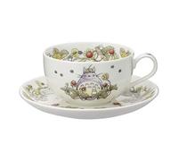 Noritake My Vicino Totoro 4660 Latte Tè Ciotola Piattino Sparse T97285a/4660-3