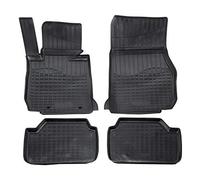Norm Liners | 3D Tappeti Tappetini Auto In TPE Gomma Su Misura Per 1 Series F20 / F21 3/5-Porte 2011-2019, Kit di 4 Pezzi, Inodore, Nero