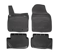 Norm Liners | 3D Tappeti Tappetini Auto In TPE Gomma Su Misura Per Ecosport dal 2014, Kit di 4 Pezzi, Inodore Con Bordo Alto cca 4-5 cm, Colore Nero, Antiscivolo