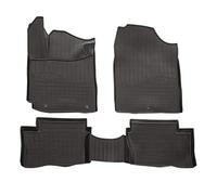 NORM Liners | NORM 3D Tappeti Tappetini Auto In TPE Gomma Su Misura Per Picanto dal 2017, Kit di 4 Pezzi, Inodore, Nero, Antiscivolo