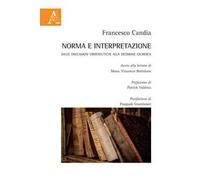 Norma e interpretazione. Dalle discussioni ermeneutiche alla decisione giuridica