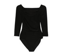 Norma Kamali - Body aderente drappeggiato - - Tops - Donna - Nero - S