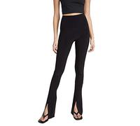 Norma Kamali Leggings da Donna SPAT, Nero, S