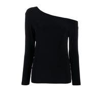 Norma Kamali - T-shirt e Polo neri con spalle scoperte - - Tops - Donna - Nero - XS