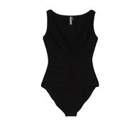 Norma Kamali - Top Nero con Dettaglio Twist Frontale - - Tops - Donna - Nero - M