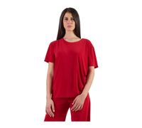 Norma Kamali - Top rosso a maniche corte - - Tops - Donna - Rosso - S