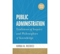Norma M. Riccucci Public Administration (Tascabile)