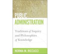 Norma M. Riccucci Public Administration (Tascabile)