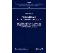 Norma penale e corte costituzionale