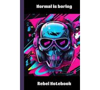 Normal is boring - Lined, 180 pages, 6 x 9, gift for teenagers and friends