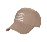 Normale Berretto da Baseball Sure Let Me Drop Everything And Work On Your Problem Cappello da Sole Casual Trucker Cappellino per Uomo Outdoor Campeggio
