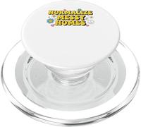 Normalizza le case disordinate Retro Groovy Chaos Vibes PopSockets PopGrip per MagSafe