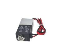 Normally Closed Pneumatic Aluminum Solenoid Valve DC12V 24V AC110V 220V Silent Oil-free 1/4 "for Air Water Oil Compressor Valve(12mm,DC 12V)