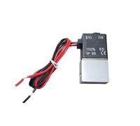 Normalmente Chiusa 1/4 "Elettrovalvola DC 12V 24V Posizione Pneumatica Bobina Lega Elettrica Interna AC 110V 220V for Aria Acqua Olio(1-4 Solenoid Valves,DC 12V)