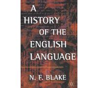Norman Blake A History of the English Language (Tascabile)