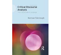 Norman Fairclough Critical Discourse Analysis (Copertina rigida)