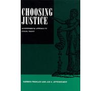 Norman Frohlich Joe A. Oppenheimer Choosing Justice (Tascabile)