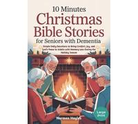 Norman Hoyles 10 Minutes Christmas Bible Stories For Seniors With De (Tascabile)