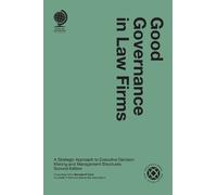 Norman K Clark Good Governance in Law Firms (Copertina rigida)
