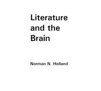 Norman N. Holland Literature and the Brain (Tascabile)