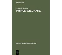 Norman Nathan Prince William B. (Copertina rigida) Studies in English Literature
