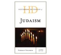 Norman Solomon Historical Dictionary of Judaism (Copertina rigida)