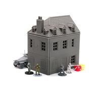 Normandia casa d'angolo - Sainte-Mère-Église | terreno Wargaming stampato 3D | 28 mm, 20 mm, 15 mm tab. (20 mm)