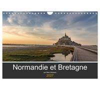 Normandie et Bretagne (Calendrier mural 2027 DIN A4 vertical), CALVENDO calendri