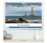 Normandie, la côte nord Cotentin (Calendrier mural haut de gamme 2027 DIN A2 vertical), CALVENDO calendrier mensuel: À travers la Basse-Normandie, le nord Cotentin.