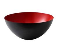 Normann Copenhagen 352505 Ciotola Krenit, 5,9 cm, Diametro 12,5 cm, Rosso/Nero