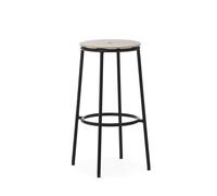 Normann Copenhagen Circa Sgabello Bar H75 Nero/Rovere