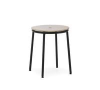 Normann Copenhagen Circa Sgabello Nero/Rovere