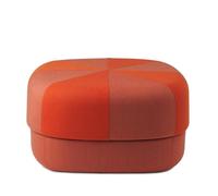 Normann Copenhagen Circus Pouf Duo Grande Arancione