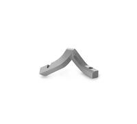 Normann Copenhagen Crooked Due Candelieri Grigio Caldo