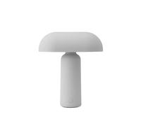 Normann Copenhagen Porta Lampada Da Tavolo Portatile Grigia
