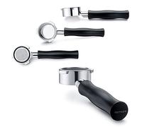 Normcore 51mm Portafiltro Nudo Senza Fondo a 3 Orecchie Compatibile con Delonghi Dedica EC680 e EC685, e Macchine da Caffè SMEG & EUPA con Maniglia in Alluminio Anodizzato - Incluso Cestello Filtro