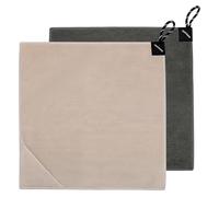 Normcore Asciugamani per la pulizia del barista, confezione da 2 pezzi, set di panni in microfibra per barista con 2 colori assortiti, accessori per bar espresso per bacchetta a vapore pulita