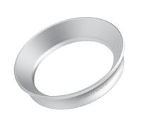 Normcore Imbuto dosatore espresso V2, anello di dosaggio magnetico, alluminio anodizzato da 18 mm con 15 filtri al neodimio da 54 mm, argento