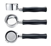 Normcore Portafiltro senza fondo per Gaggia 58 mm con testa in acciaio inox e cestello filtro e manico ergonomico in alluminio anodizzato (cestino incluso) - Portafilter per macchina da caffè espresso