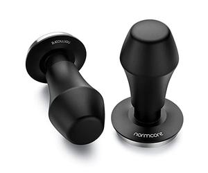 Normcore Pressacaffè V4 a molla da 49,7 mm, strumenti da barista, pressino per espresso con tappetino, per macchina da caffè ROK, base piatta