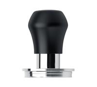 Normcore Pressino per caffè V4.1 Mini, caricato a molla con feedback click, deflettore piatto autolivellante in acciaio inox, compatibile con macchine da caffè da 51 mm, nero