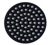 Normcore Schermo a disco da 51 mm, spessore 0,8 mm, schermo doccia inferiore, filtro in metallo riutilizzabile per cestello portafiltro da 51 mm, acciaio inossidabile 316 rivestito in titanio PVD