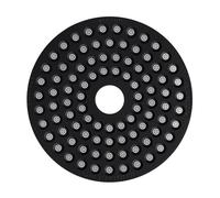 Normcore Schermo Espresso Puck da 58,5 mm con foro rotondo, filtro per caffè ultra sottile da 0,8 mm di spessore, in acciaio inossidabile 316 rivestito in titanio PVD, filtro per caffè macinato